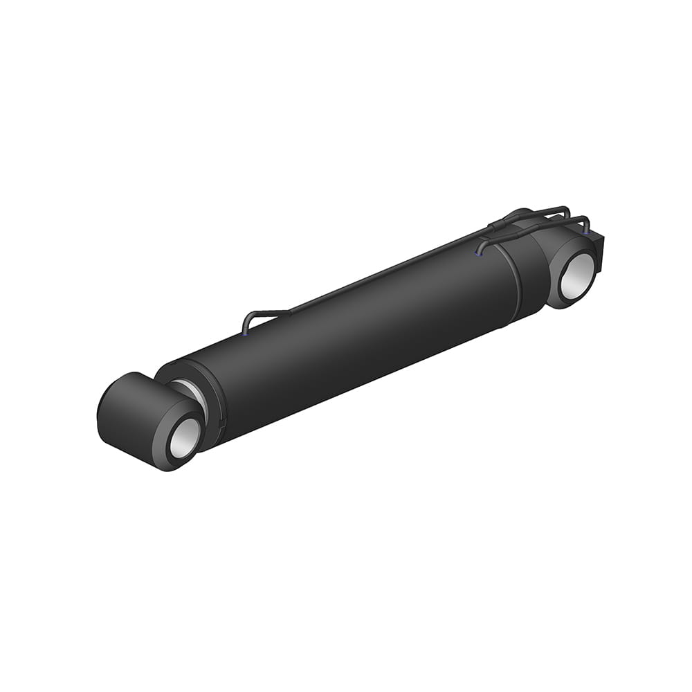 Hídellenőrző jármű hidraulikus kitámasztó henger