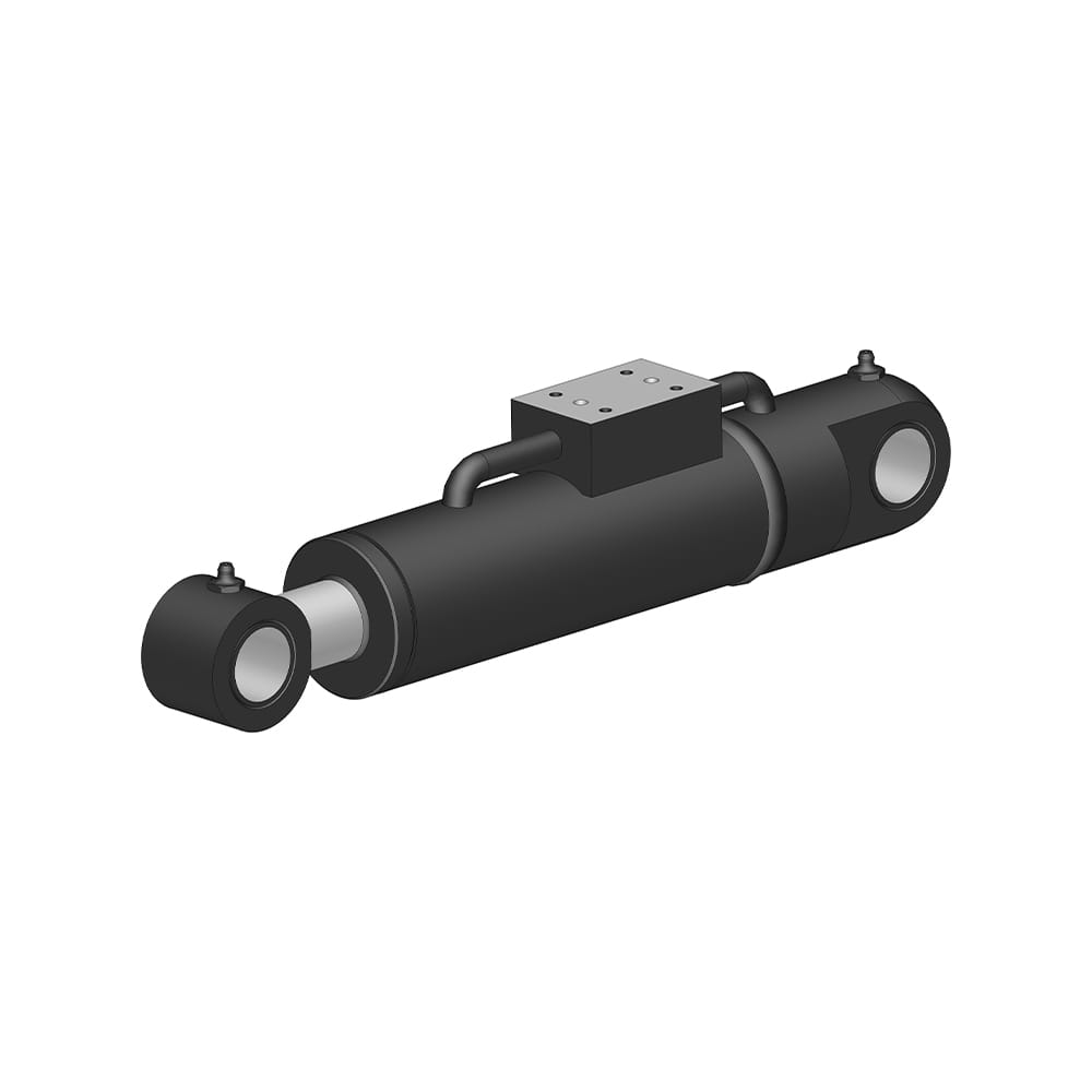 Híd ellenőrző jármű hidraulikus kiegyenlítőhenger