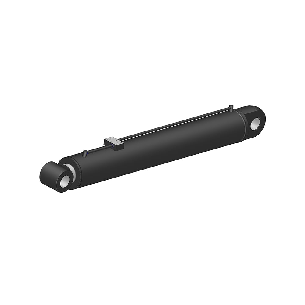 Side-toader daru hidraulikus Outrigger Luffing henger